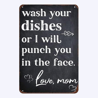 "Love, Mom" Decorative Plaque
