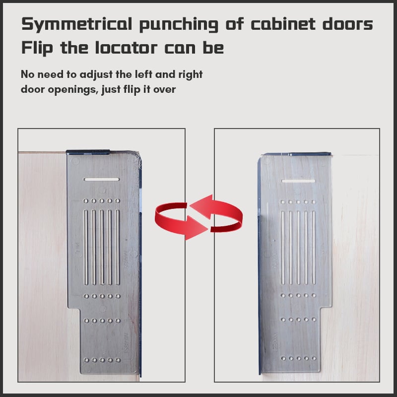 🔥 SALE - Cabinet & Drawer Handle Drill Mounting Template