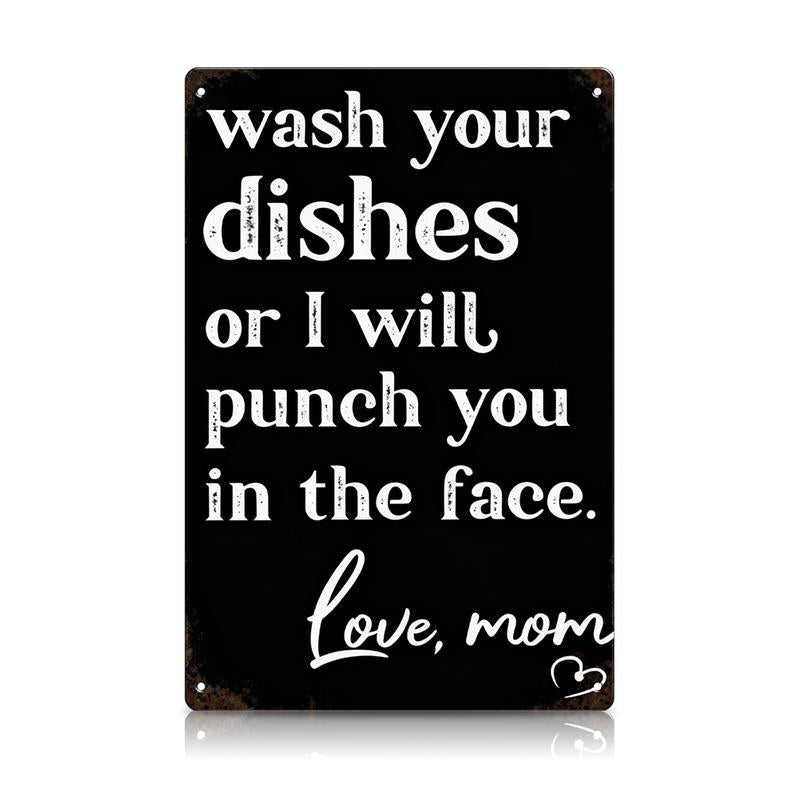 "Love, Mom" Decorative Plaque