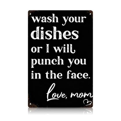 "Love, Mom" Decorative Plaque